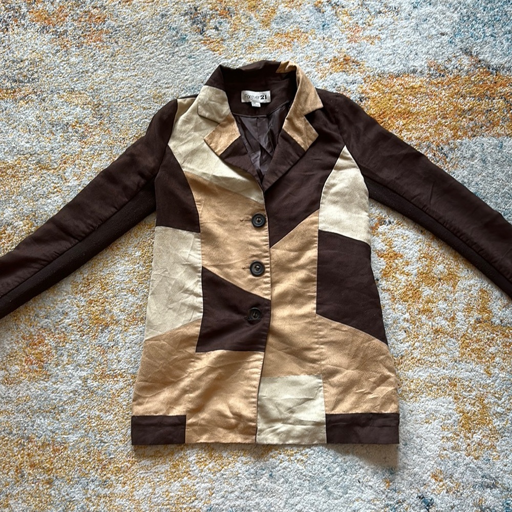 Forever 21 color block jacket